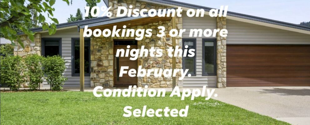 February Special 10% discount